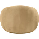  Manufacturer Color_Camel -- Emery Camel Velvet Upholstered Chair IMAGE 5