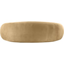  Manufacturer Color_Camel -- Emery 95" Camel Velvet Upholstered Sofa IMAGE 5