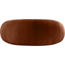  Manufacturer Color_Cognac -- Emery 77" Cognac Velvet Upholstered Loveseat IMAGE 5