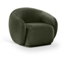  Manufacturer Color_Green -- Emery Green Velvet Upholstered Chair IMAGE 1