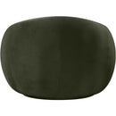  Manufacturer Color_Green -- Emery Green Velvet Upholstered Chair IMAGE 5