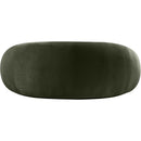 Manufacturer Color_Green -- Emery 77" Green Velvet Upholstered Loveseat IMAGE 5