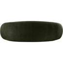  Manufacturer Color_Green -- Emery 95" Green Velvet Upholstered Sofa IMAGE 5