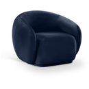  Manufacturer Color_Navy -- Emery Navy Velvet Upholstered Chair IMAGE 1