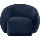  Manufacturer Color_Navy -- Emery Navy Velvet Upholstered Chair IMAGE 3