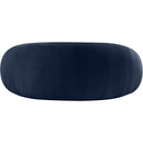 Manufacturer Color_Navy -- Emery 77" Navy Velvet Upholstered Loveseat IMAGE 5