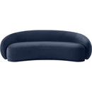  Manufacturer Color_Navy -- Emery 95" Navy Velvet Upholstered Sofa IMAGE 3