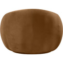  Manufacturer Color_Saddle -- Emery Saddle Velvet Upholstered Chair IMAGE 5