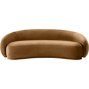 Meridian Emery Saddle Velvet Sofa IMAGE 3