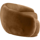  Manufacturer Color_Saddle -- Emery 95" Saddle Velvet Upholstered Sofa IMAGE 4