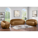  Manufacturer Color_Saddle -- Emery 95" Saddle Velvet Upholstered Sofa IMAGE 9