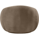 Meridian Emery Taupe Velvet Chair IMAGE 5