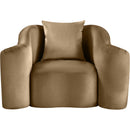  Manufacturer Color_Beige -- Meridian Destin Stationary Fabric Chair IMAGE 3