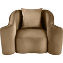  Manufacturer Color_Beige -- Meridian Destin Stationary Fabric Chair IMAGE 4