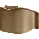  Manufacturer Color_Beige -- Meridian Destin Stationary Fabric Chair IMAGE 6