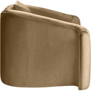 Meridian Destin Beige Velvet Chair IMAGE 7