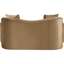  Manufacturer Color_Beige -- Meridian Destin Stationary Fabric Loveseat IMAGE 5