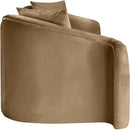  Manufacturer Color_Beige -- Meridian Destin Stationary Fabric Sofa IMAGE 7