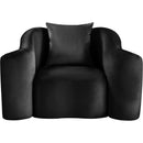  Manufacturer Color_Black -- Destin Black Velvet Upholstered Chair IMAGE 3
