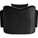  Manufacturer Color_Black -- Destin Black Velvet Upholstered Chair IMAGE 5