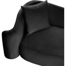  Manufacturer Color_Black -- Destin 91" Black Velvet Upholstered Sofa IMAGE 10