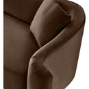  Manufacturer Color_Brown -- Destin Brown Velvet Upholstered Chair IMAGE 12
