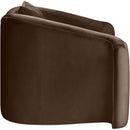  Manufacturer Color_Brown -- Destin Brown Velvet Upholstered Chair IMAGE 7