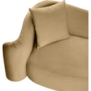  Manufacturer Color_Camel -- Destin Camel Velvet Upholstered Chair IMAGE 10