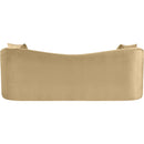  Manufacturer Color_Camel -- Destin 91" Camel Velvet Upholstered Sofa IMAGE 5