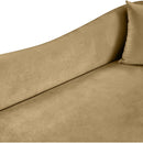  Manufacturer Color_Camel -- Destin 91" Camel Velvet Upholstered Sofa IMAGE 8