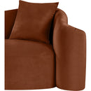  Manufacturer Color_Cognac -- Destin Cognac Velvet Upholstered Chair IMAGE 11