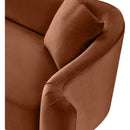 Manufacturer Color_Cognac -- Destin Cognac Velvet Upholstered Chair IMAGE 12