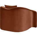  Manufacturer Color_Cognac -- Destin Cognac Velvet Upholstered Chair IMAGE 6