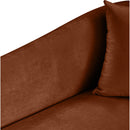  Manufacturer Color_Cognac -- Destin Cognac Velvet Upholstered Chair IMAGE 8