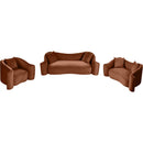  Manufacturer Color_Cognac -- Destin 70" Cognac Velvet Upholstered Loveseat IMAGE 14