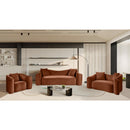  Manufacturer Color_Cognac -- Destin 70" Cognac Velvet Upholstered Loveseat IMAGE 19