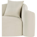  Manufacturer Color_Cream -- Destin Cream Velvet Upholstered Chair IMAGE 11