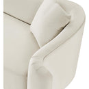  Manufacturer Color_Cream -- Destin Cream Velvet Upholstered Chair IMAGE 12