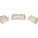 Meridian Destin Cream Velvet Chair IMAGE 14