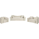 Meridian Destin Cream Velvet Chair IMAGE 15