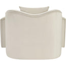  Manufacturer Color_Cream -- Destin Cream Velvet Upholstered Chair IMAGE 5
