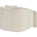  Manufacturer Color_Cream -- Destin Cream Velvet Upholstered Chair IMAGE 6