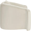  Manufacturer Color_Cream -- Destin Cream Velvet Upholstered Chair IMAGE 7