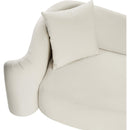  Manufacturer Color_Cream -- Destin 70" Cream Velvet Upholstered Loveseat IMAGE 10