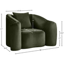  Manufacturer Color_Green -- Destin Green Velvet Upholstered Chair IMAGE 17