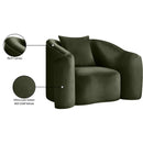 Meridian Destin Green Velvet Chair IMAGE 18