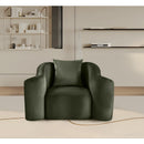  Manufacturer Color_Green -- Destin Green Velvet Upholstered Chair IMAGE 2