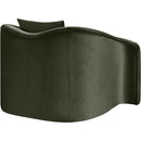 Manufacturer Color_Green -- Destin Green Velvet Upholstered Chair IMAGE 6