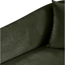  Manufacturer Color_Green -- Destin Green Velvet Upholstered Chair IMAGE 8