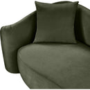  Manufacturer Color_Green -- Destin 70" Green Velvet Upholstered Loveseat IMAGE 13